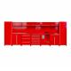 258 Pcs Metal Tool Set Cold Rolled Steel Garage Store Tools Cabinet for Storage and Work