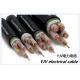 YJV PVC Sheath Electrical Power Cable XLPE Insulated Armored Cable Medium Voltage