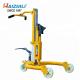 Hydraulic Drum Lifting Trolley , Powder Coating Surface 420kg Manual Oil Drum Truck