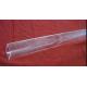 transparent cuboid quartz tube ,square mouth glass quartz pipe,rectangular glass tube