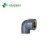 Connector OEM De63-400 PVC Plastic DIN Threaded Pipe Fittings for Water Supply Connector