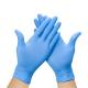 CE FDA blue 4 mil non sterile Powder Free Nitrile  Disposable Gloves of 100