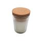 Sealing Glass Jars Cork Lids For Candles Storage Candle Cups