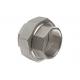 Forged Steel Unions Threaded Pipe Fittings 3 / 4 Inch BSPP Class 3000 ASTM A182 F22 MSS SP 83