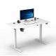 White Electric Height Adjustable Lifting Desk for Home Office Study 0.98 mm/s Speed