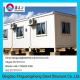 Environment friendly flat pack container house for refugee camp