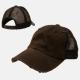 Camo Mesh Snapback Hats Distressed Vintage Baseball Caps Hip Hop Breathable Fabric