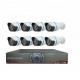 HD CMOS 1000TVL H.264 8ch AHD DVR CCTV Camera Kit 8 Waterproof Indoor Bullet camera
