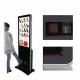 Indoor Hotel Information Kiosk , 43 Inch Shopping Mall Digital Display Totem