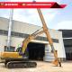 China Factory Production Excavator Telescopic Boom with Clamshell Bucket Long Arm Excavator CAT320