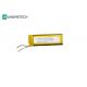 3.7V 250mAh Li-polymer Battery 411645 / LiPo Rechargeable Battery Pack for POS Machine