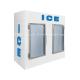 Glass Doors Bagged Ice Merchandiser