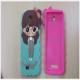 custom soft PVC/silicone/rubber mobile phone cases with cute design for