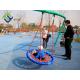 100cm Nest Outdoor Spider Web Swing Round Swing Customized For Playground