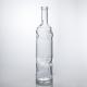 Highly Durable Liquor Glass Bottle with Embossed Pattern and Cork Stopper Perfect