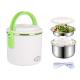 Round Rechargeable Heated Lunch Box 220V Electric Lunch Box 40w