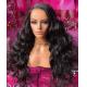 Indian Swiss 360 Lace Frontal Wig Soft Durable Elastic Air Permeable Cap