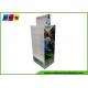 Double Sided Cardboard Store Display , Plastic Pegs Cardboard Box Display For