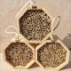 Wall Hanging Honey Bee Wooden Box 15cm*15cm*9cm Bee Keeping House