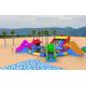 Kids Waterproof Inflatable Water Park Dragon Slide