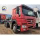 10f 2r Speeds Gearbox Sinotruk HOWO 6*4 10wheels Used Trailer Tractor Truck in GCC