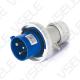 5 4 3 Pin Industrial Plug And Socket / Explosion Proof Industrial Sockets