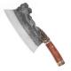 HRC58 Sharp Blade Handmade Custom Machete Kitchen Knives Carbon Steel