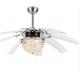 Modern 48 Inch 8 PC Blades High Quality AC Motor LED Ceiling Fan