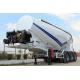 TITAN 3 Axles 70 ton  cement bulker trailer  for powder material transportation
