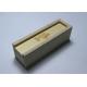 Small Drawer Engraved Wooden Gift Box , Wooden Necklace Box With Sliding Lid