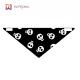 BSCI Halloween Dog Bandanas Fashionable Soft Triangle Bibs Scarf with Skull Pattern