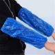 Blue 48x22cm 15mic Plastic Arm Cover For Hospital