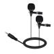 1.5M / 6M Clip-On TRRS Adapter Cable Portable Wireless Mic