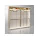 Modern Style Wall Mounted Display Racks Practical Wooden MDF Material For Showroom