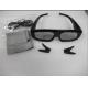 Infrared Panasonic Active 3D Glasses Lithium Battery Powered , 120Hz Reaction Speed