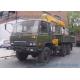 All Hand Drive 6x6 dongfeng Truck XCMG 8 T  Telescopic Arm Crane