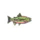 Fishing Embroidery Logo Patches , Ironing Back Clothes Badges And Patches