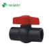 US 2/Piece Samples Socket Joint PE Pipe Fitting Water Valve Plastic HDPE Ball Valve