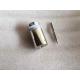 50mm Brushed Stainless Steel Square Glass Spigots