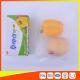 Transparent Fruit Packaging Zip Top Freezer Bags Plastic HDPE / LDPE Material