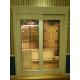 decorative glass panels in French door