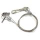 Three Legs Stainless Steel Wire Rope Sling Hanging System Flower Basket
