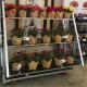 Greenhouse Danish Flower Trolley 500kgs Large Plant Pot On Wheels Dia5
