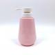Pink Color 465ml Plastic Shampoo Bottles For Hand Wash