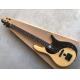 Flamed Maple Top Butterfly 4 string electric Bass
