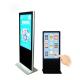 UHD 98 Inch LCD Touch Screen Kiosk RS232C Floor Standing Digital Signage Display Systems