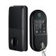 Bluetooth Smart Deadbolt Door Lock Black Ttlock Digital Door Lock