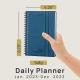 Easy Track Corner Custom Planner 2023 , Night Blue Pocket Size Weekly Planner