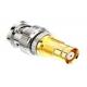 1.6/5.6 jack to BNC plug coaxial adapter female to male straight 75ohm