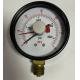 2.48 63mm Standard Pressure Gauge Class1.6 Accuracy With Adjustable Red Pointer
